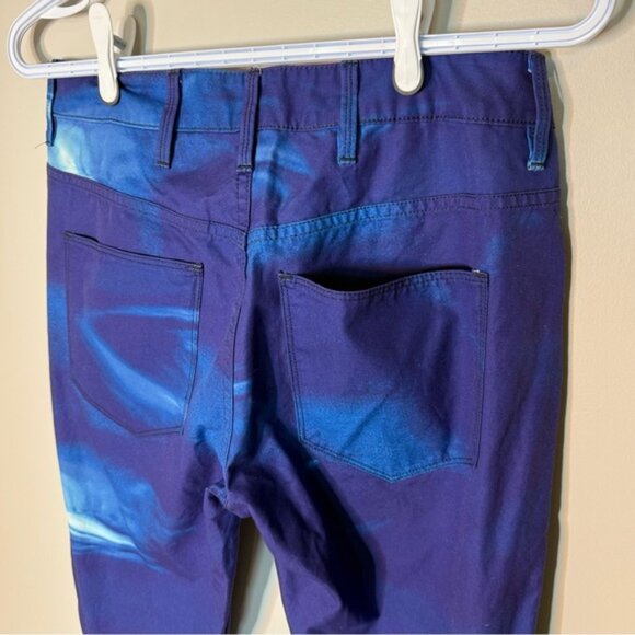 G-STAR RAW Elwood Mid Waist Boyfriend Neptune Violet Cobalt Blue Pharrell Jeans - Picture 12 of 16